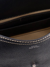 TOTEME Toteme Women T-Lock Hammered Leather Shoulder Bag