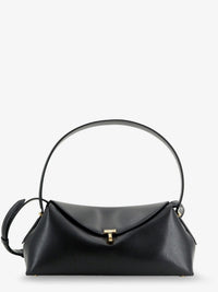 Toteme Women Hammered Leather T-Lock Shoulder Bag