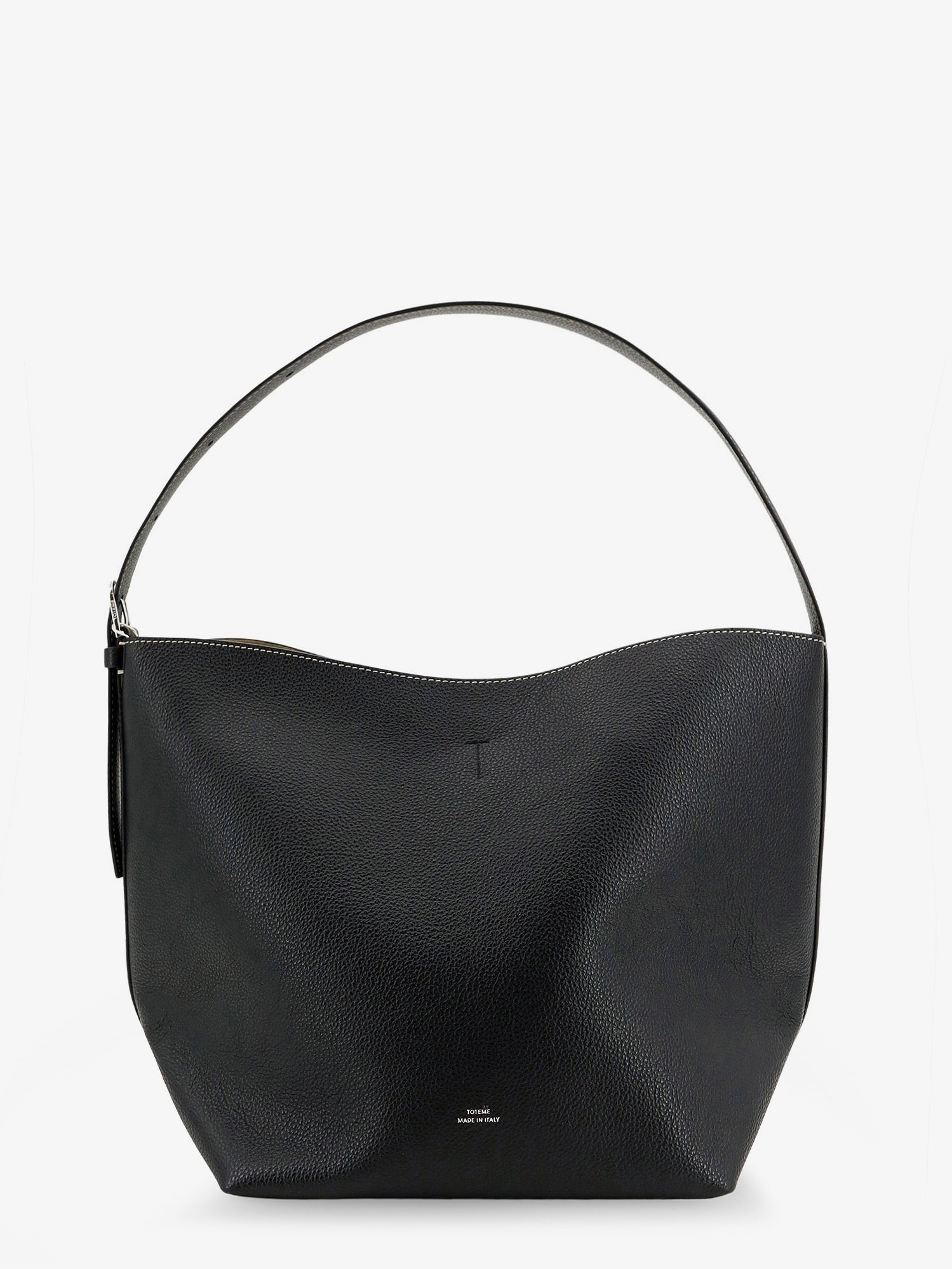 TOTEME Toteme Women Medium Belted Hammered Leather Shouder Bag