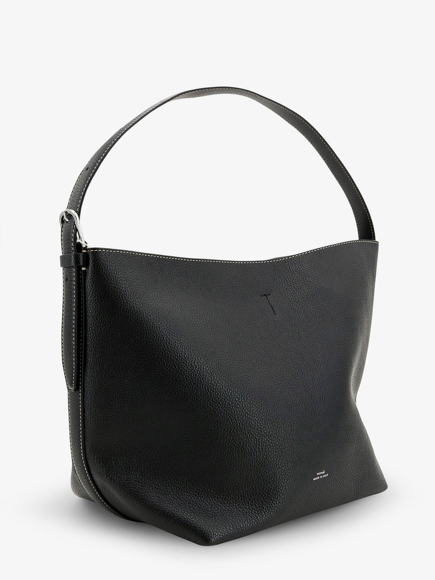 TOTEME Toteme Women Medium Belted Hammered Leather Shouder Bag