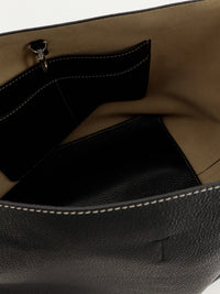 TOTEME Toteme Women Medium Belted Hammered Leather Shouder Bag