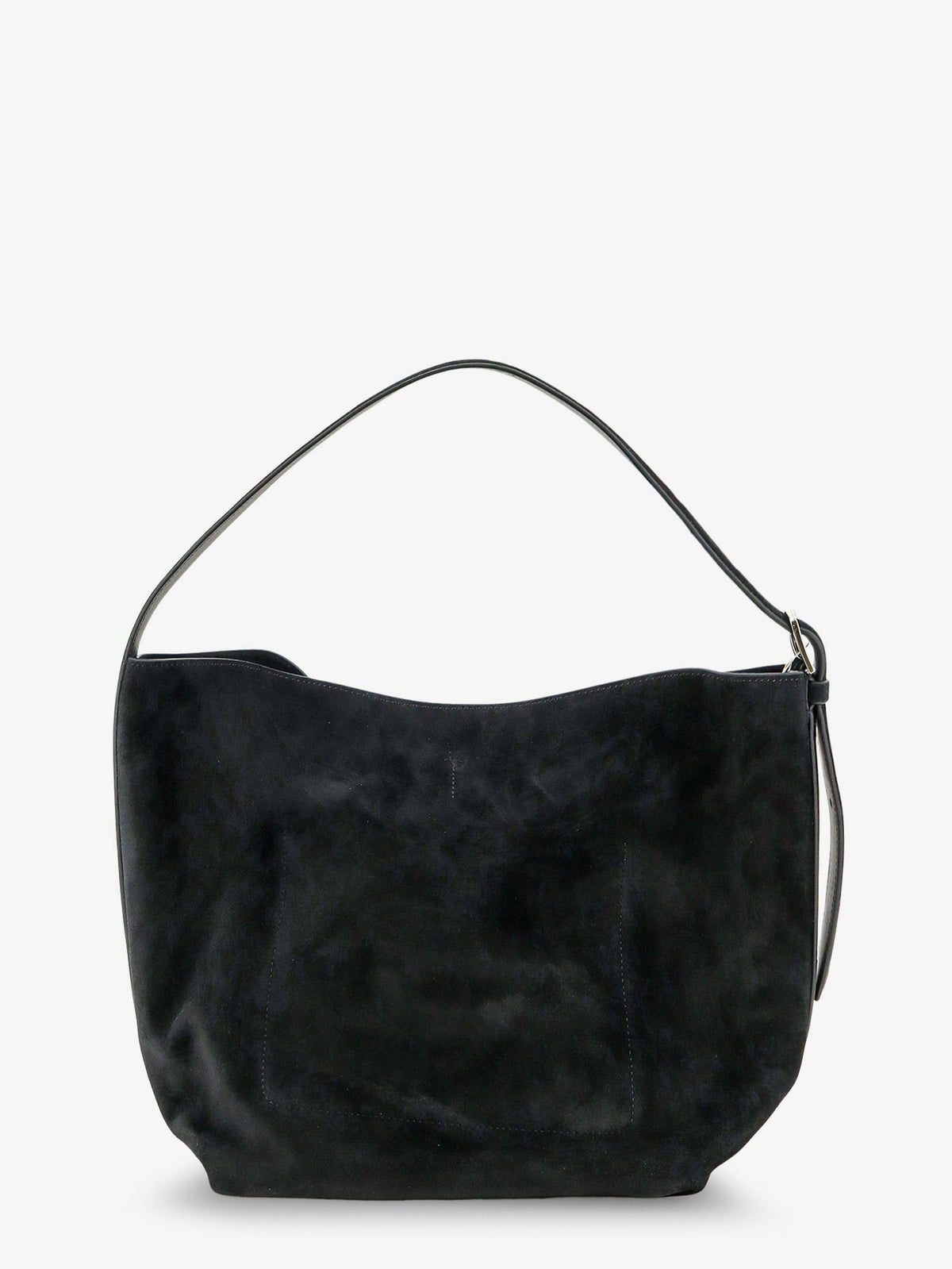 Toteme Women Medium Belted Suede Shoulder Bag