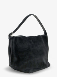 Toteme Women Medium Belted Suede Shoulder Bag