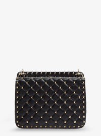 VALENTINO GARAVANI Valentino Garavani Women Rockstud Spike Leather Crossbody Bag With Iconic All-Over Studs