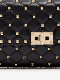 VALENTINO GARAVANI Valentino Garavani Women Rockstud Spike Leather Crossbody Bag With Iconic All-Over Studs