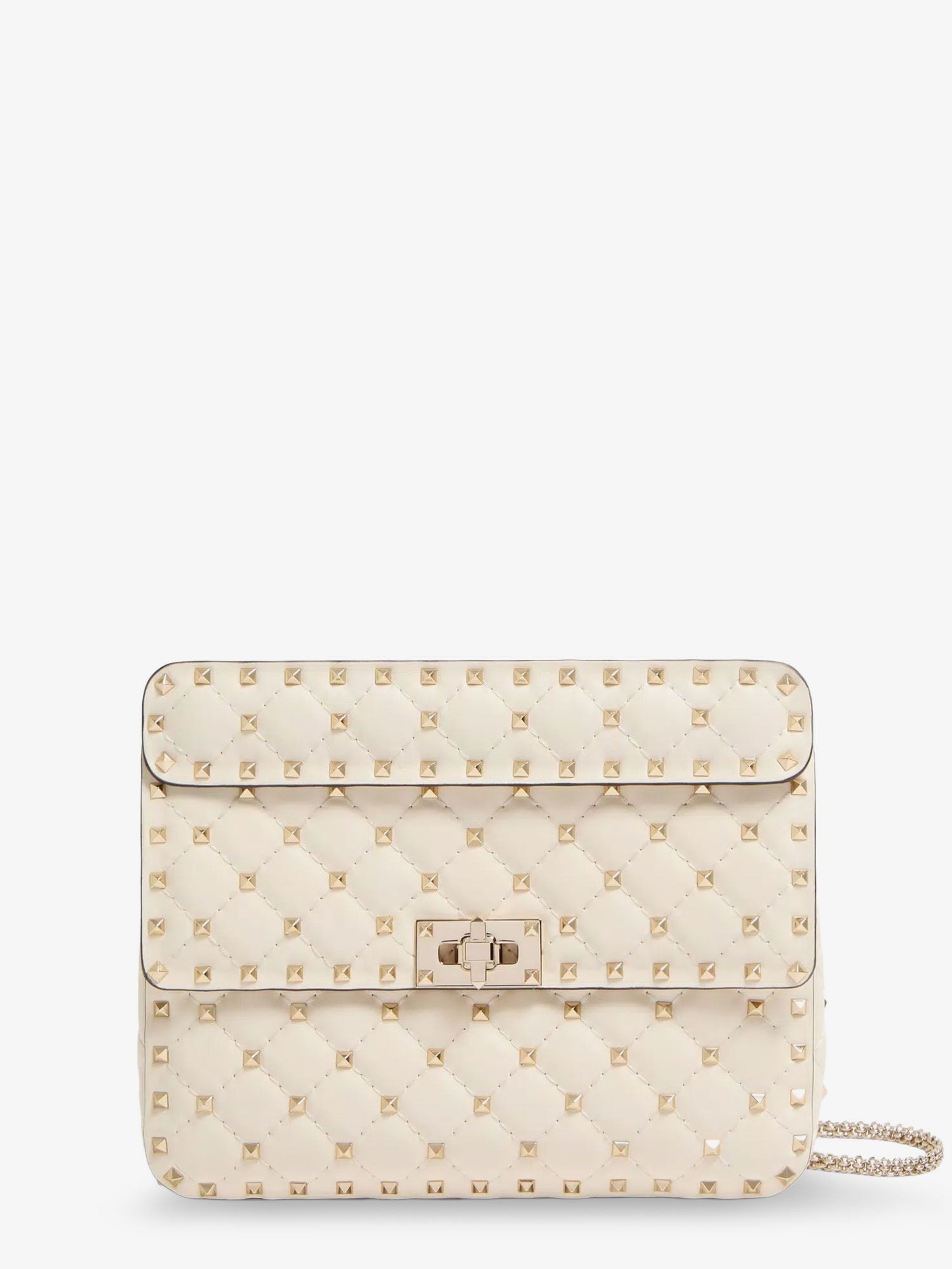 VALENTINO GARAVANI Valentino Garavani Women Rockstud Spike Leather Crossbody Bag With Iconic All-Over Studs