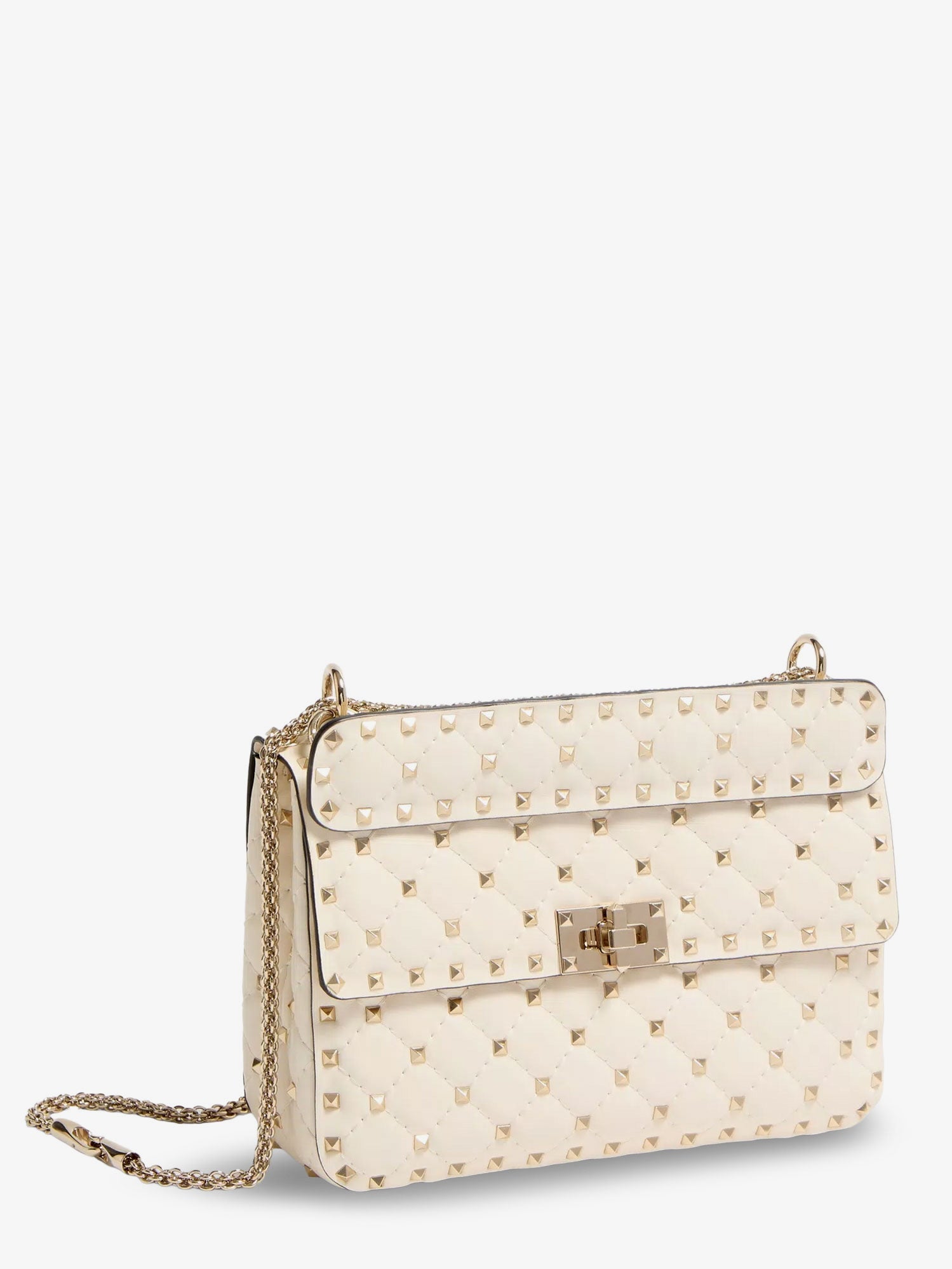 VALENTINO GARAVANI Valentino Garavani Women Rockstud Spike Leather Crossbody Bag With Iconic All-Over Studs