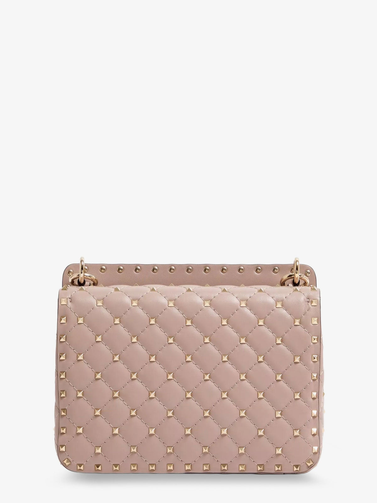 Valentino Garavani Women Rockstud Spike Leather Crossbody Bag With Iconic All-Over Studs