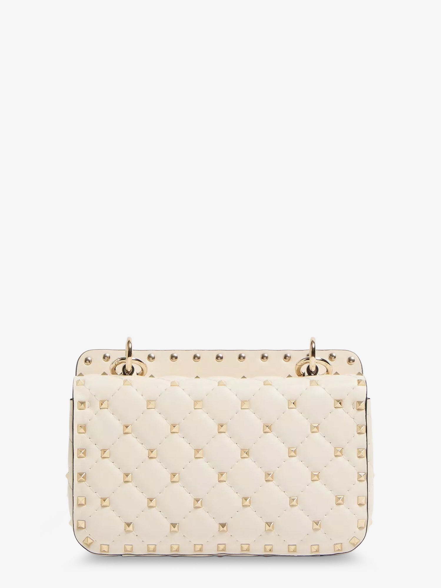 VALENTINO GARAVANI Valentino Garavani Women Rockstud Spike Leather Shoulder Bag With Iconic All-Over Studs
