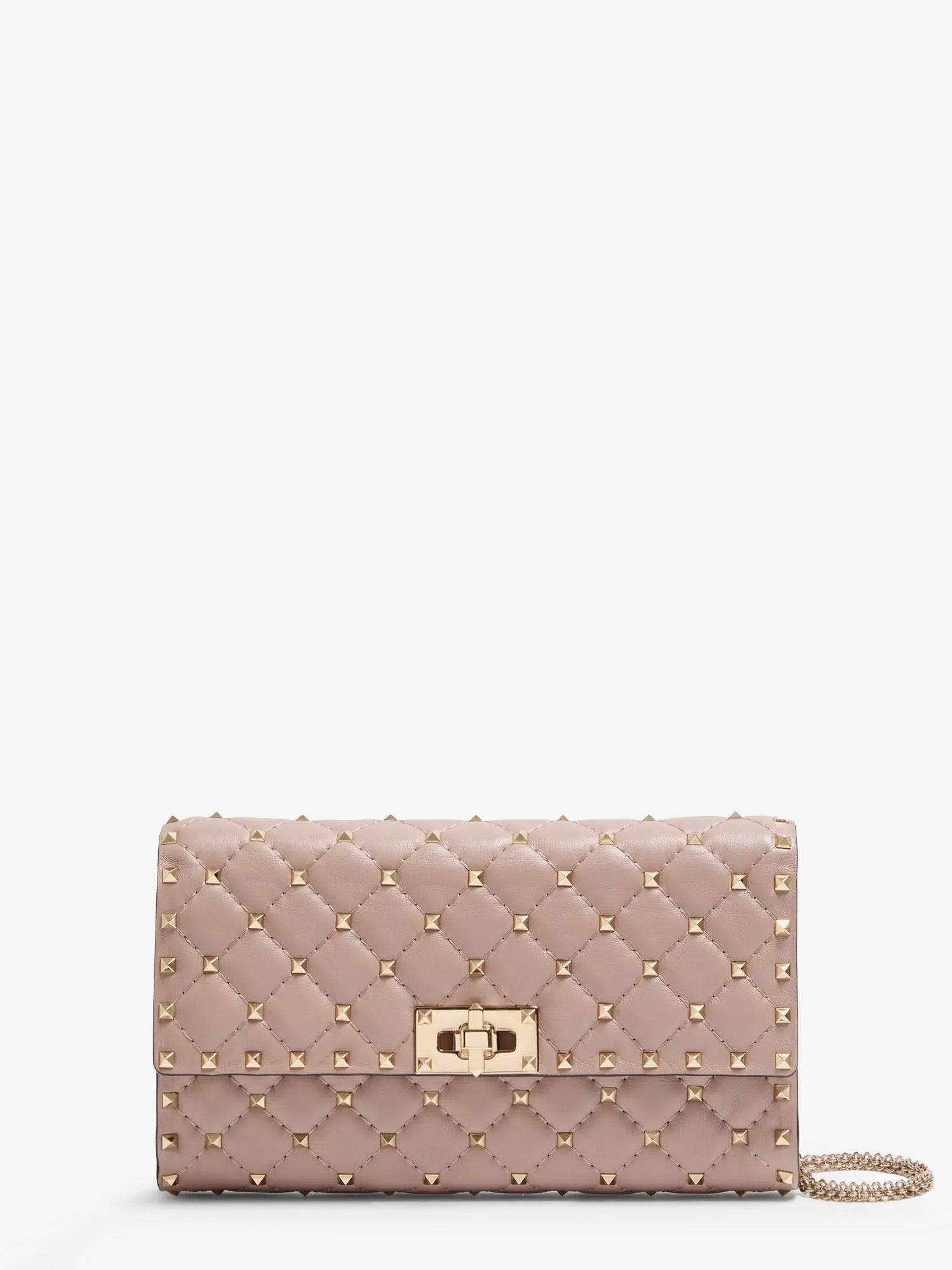 VALENTINO GARAVANI Valentino Garavani Women Rockstud Spike Leather Crossbody With Iconic All-Over Studs