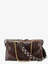 Valentino Garavani Women Panthea Suede And Leather Shoulder Bag