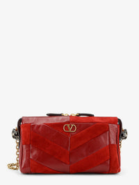 VALENTINO GARAVANI Valentino Garavani Women Panthea Suede And Leather Crossbody Bag