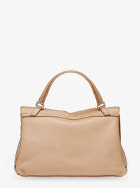 Zanellato Women Hammered Leather Postina Daily Crossbody Bag