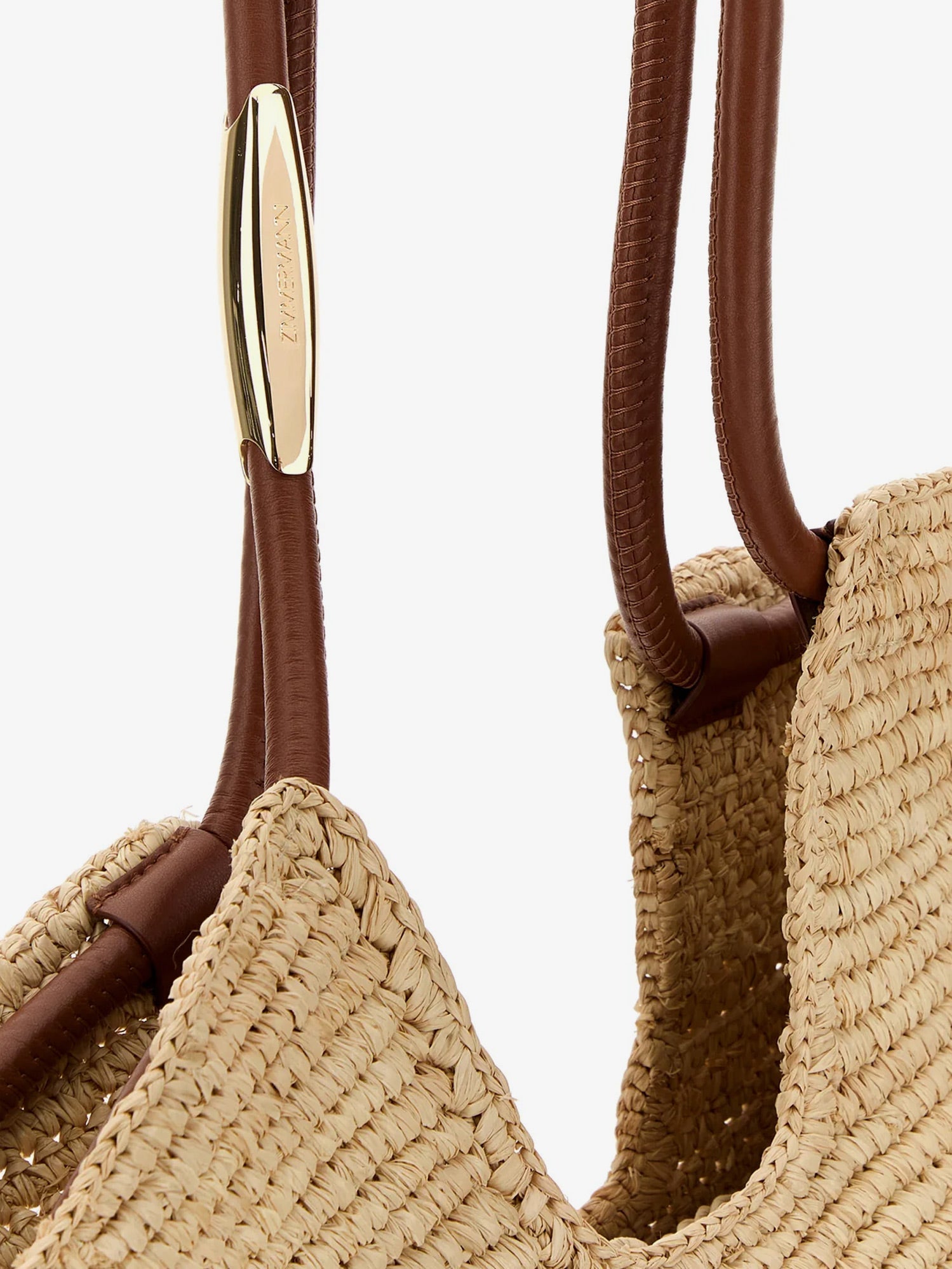 ZIMMERMANN Zimmermann Women Goldentime Raffia Shoulder Bag