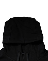 Versace Black Medusa Cotton Hoodie Pullover Sweatshirt Men's Sweater