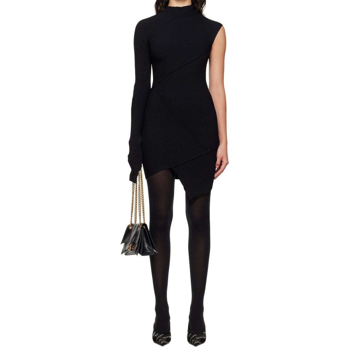 Balenciaga Balenciaga Spiral Mini Dress Women