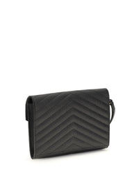 SAINT LAURENT Saint Laurent Women Leather Clutch