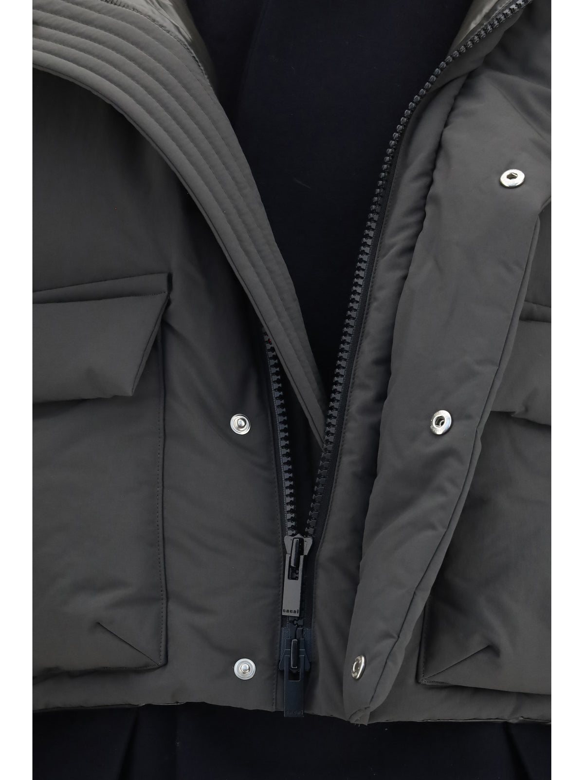 SACAI Sacai Women Double Padded Jacket With Zip Closure