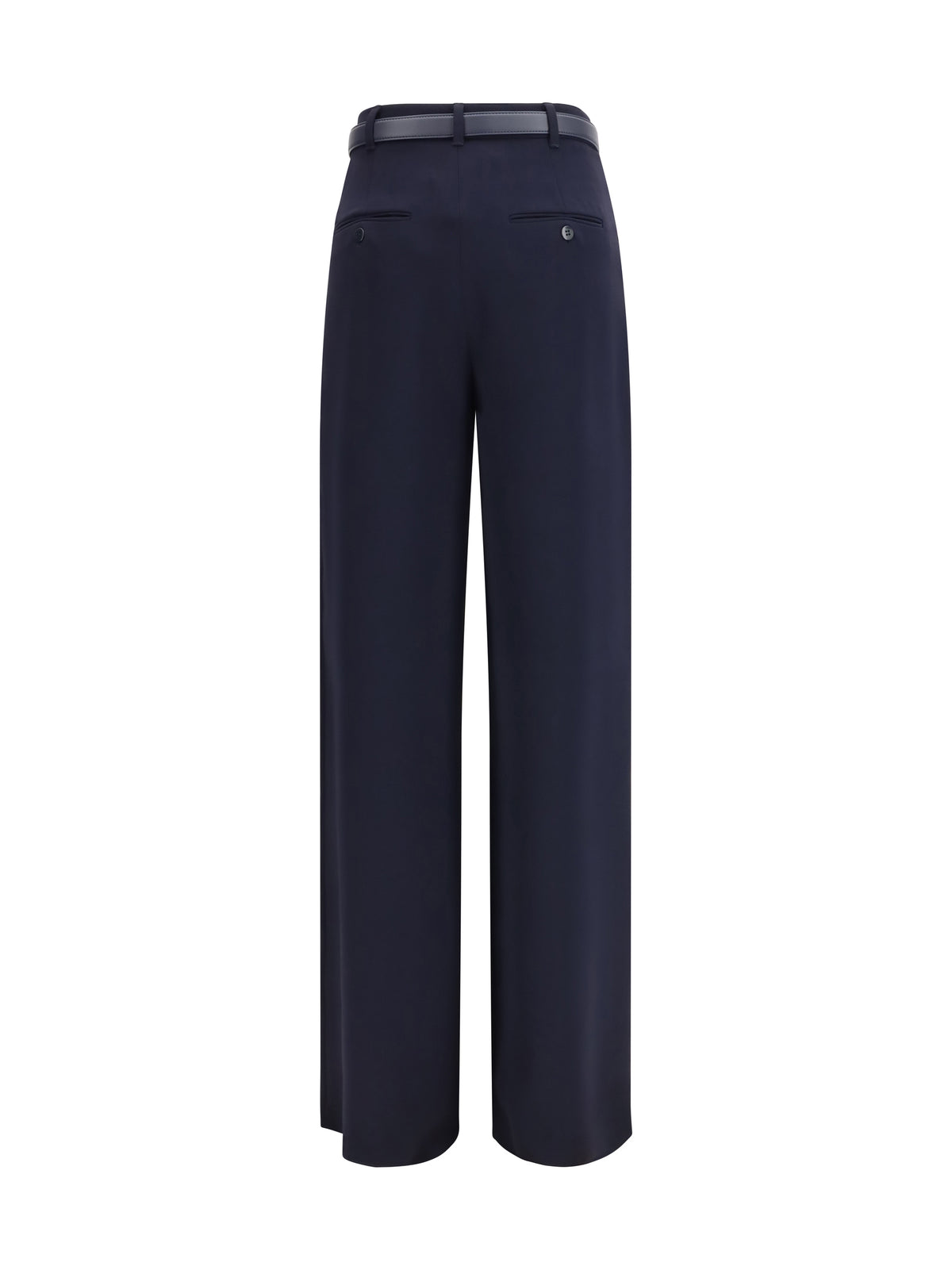 Max Mara Studio Women Elegant Pants With Belt