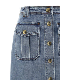 ZIMMERMANN Zimmermann Women 'Denim Pencil' Skirt