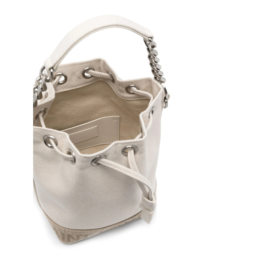 Saint Laurent Saint Laurent Neutrals Bucket Bags Women