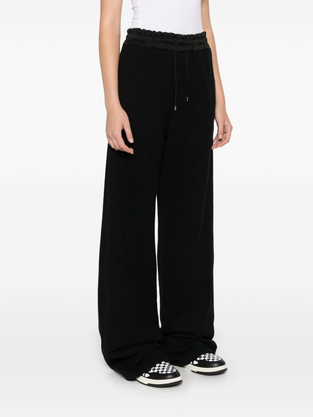 Saint laurent Saint Laurent Women Wide Leg Track Pants