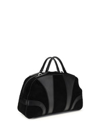 Dries Van Noten Men Leather Travel Bag