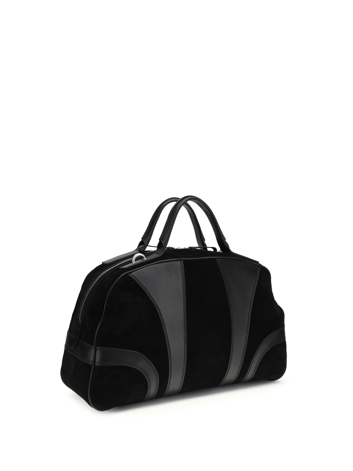 Dries Van Noten Men Leather Travel Bag