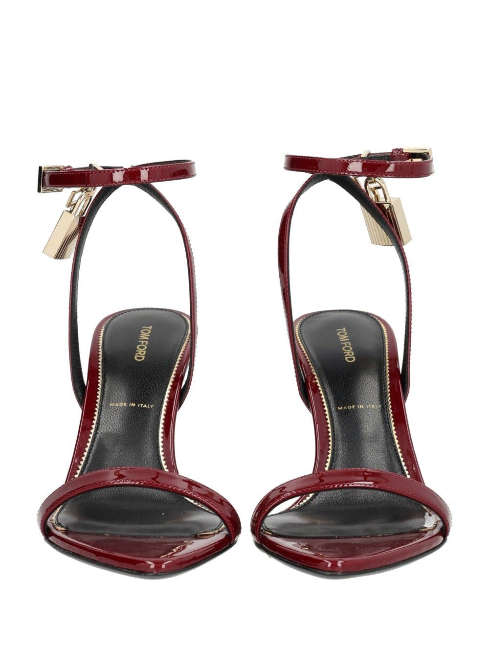 Tom Ford Women Padlock Heeled Sandals