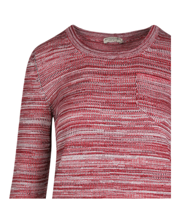 Bottega Veneta Womens Multicolor Knit Sweater
