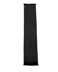 Defective/Floor Model Versace IT00599 GRIGIO Dark Grey 100% Wool Herringbone Ladies Shawl
