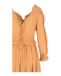 Bottega Veneta Womens Georgette Dress