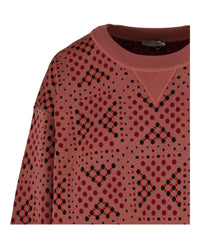 Bottega Veneta Womens Crewneck Polka Dot Sweatshirt