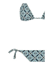 Bottega Veneta Womens Geo-Print Two Piece Swimsuit