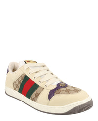 Gucci Gucci Mens GG Screener Low-Top Sneakers