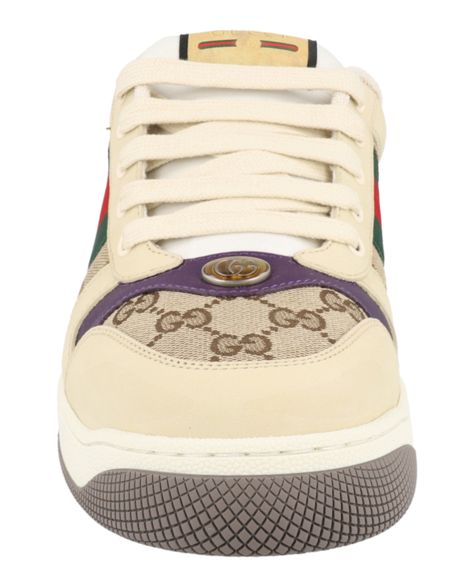 Gucci Gucci Mens GG Screener Low-Top Sneakers