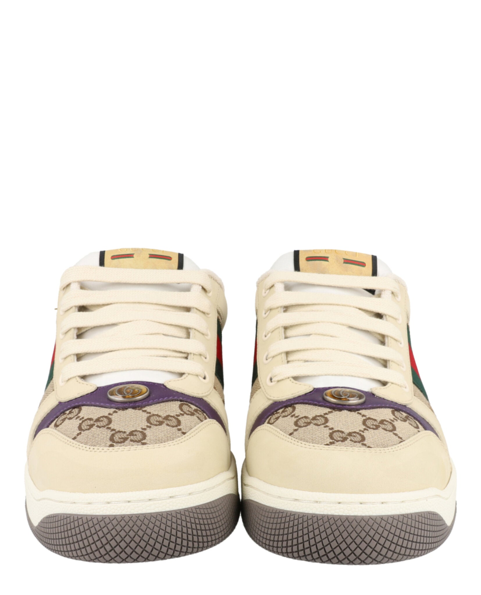 Gucci Gucci Mens GG Screener Low-Top Sneakers