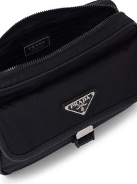 Prada Men Shoulder Bag In Re-Nylon And Saffiano