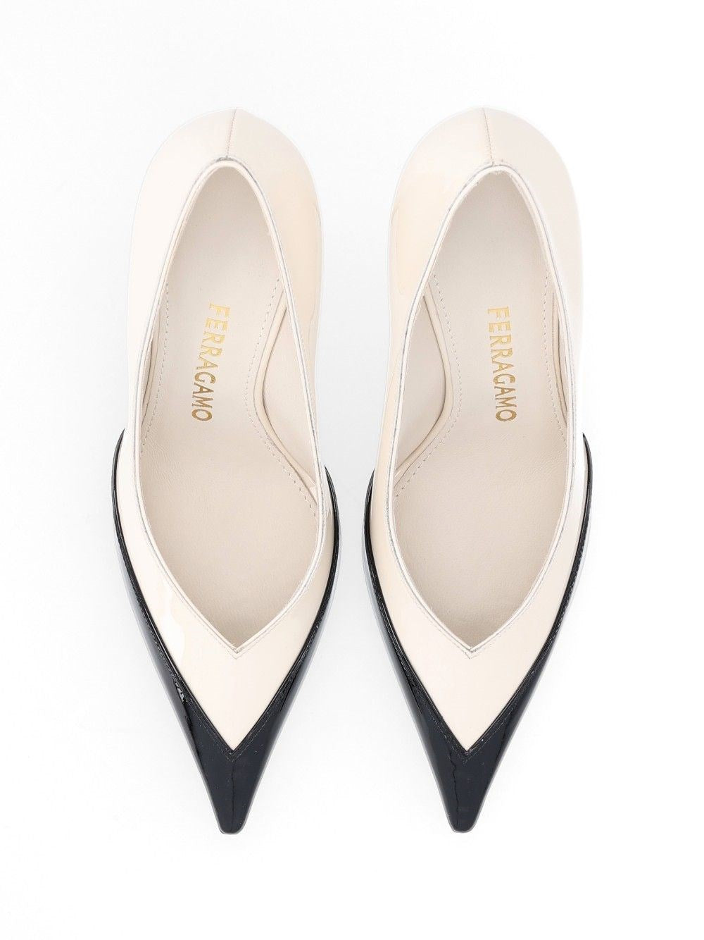 Ferragamo Women Two-Tone Pumps