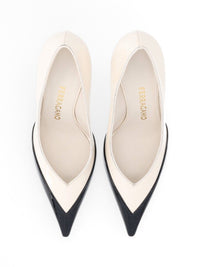 Ferragamo Women Two-Tone Pumps