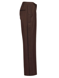 Off-White Women Wool Wide Leg Trousers