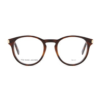 Marc Jacobs Eyeglasses Oval Full Rim, Havana Frame and Clear Demo Lenses Lens MARC547005L00