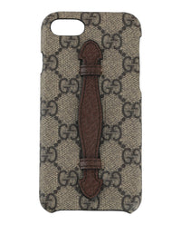 Gucci Unisex-Adult GG Supreme Selleria iPhone 8 Case