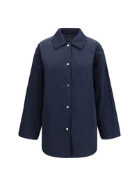 Max Mara The Cube Women Reversible Padded Jacket In Radzmir And Water Repellent Canvas