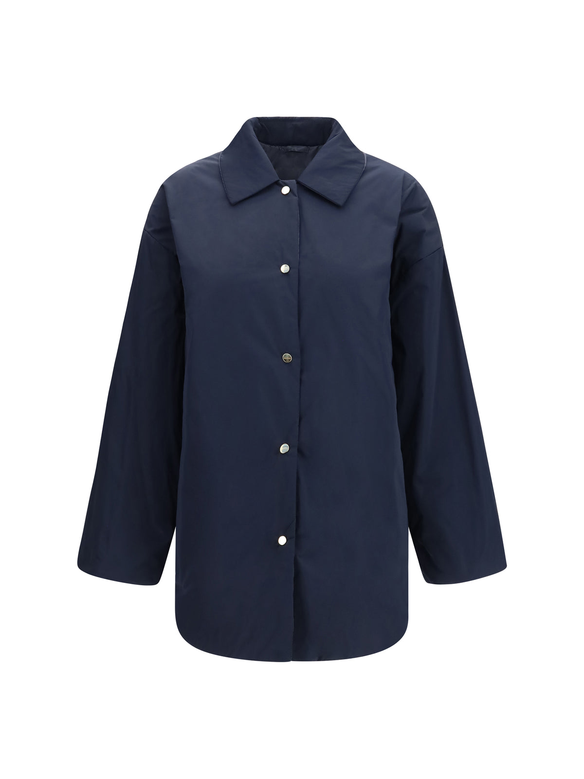 Max Mara The Cube Women Reversible Padded Jacket In Radzmir And Water Repellent Canvas