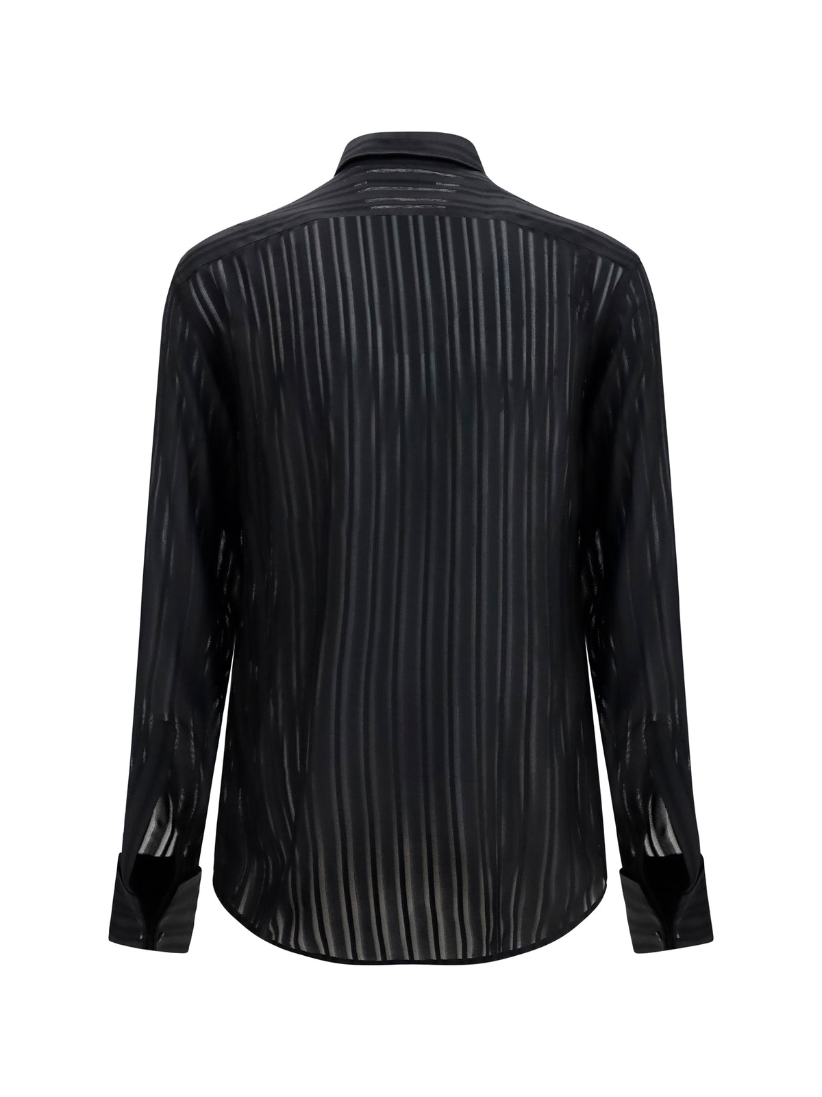 GUCCI Gucci Men Striped Silk Gauze Shirt