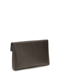 SAINT LAURENT Saint Laurent Women Envelope Leather Clutch