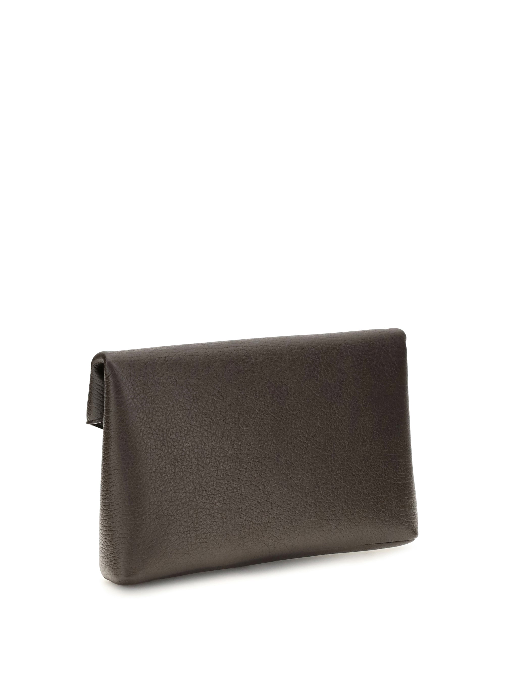 SAINT LAURENT Saint Laurent Women Envelope Leather Clutch