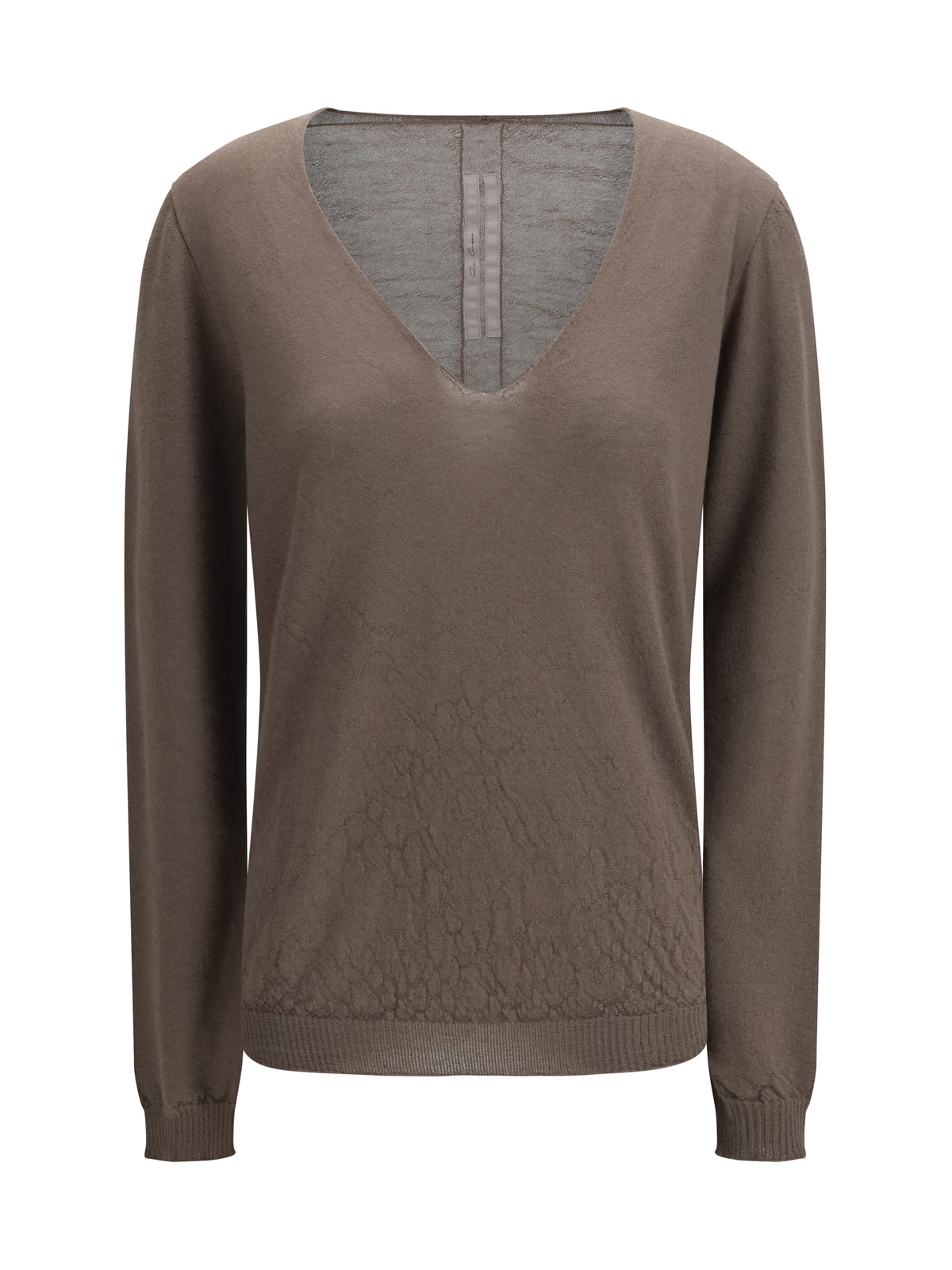 RICK OWENS Rick Owens Women Temple Extreme Sweater With V-Neck