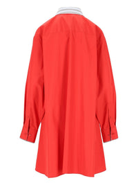 Loewe Women Popeline Mini Dress
